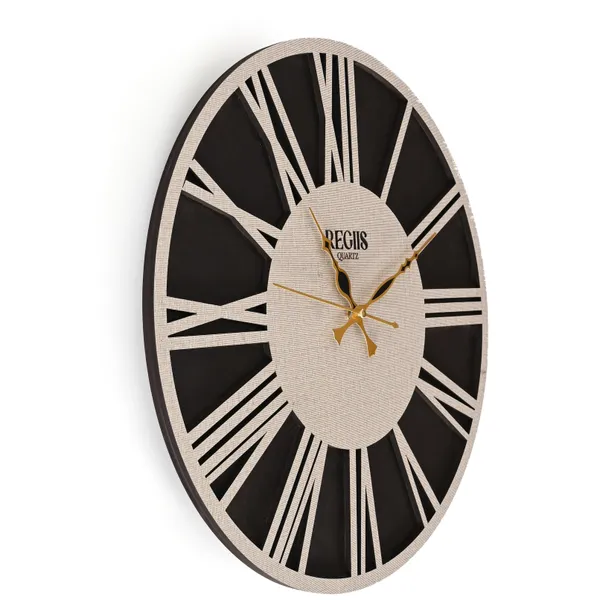 White_Analog_Wood_Wall_Clock_For_Home_Decor_|_Accurate_Time_Keeping_With_Quartz_Mechanism