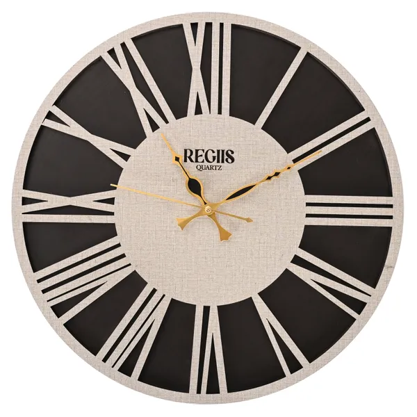 White_Analog_Wood_Wall_Clock_For_Home_Decor_|_Accurate_Time_Keeping_With_Quartz_Mechanism