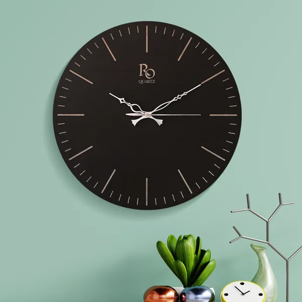 Black_Analog_Wood_Wall_Clock_For_Home_Decor_|_Circular_|_Accurate_Time_Keeping_With_Quartz_Mechanism