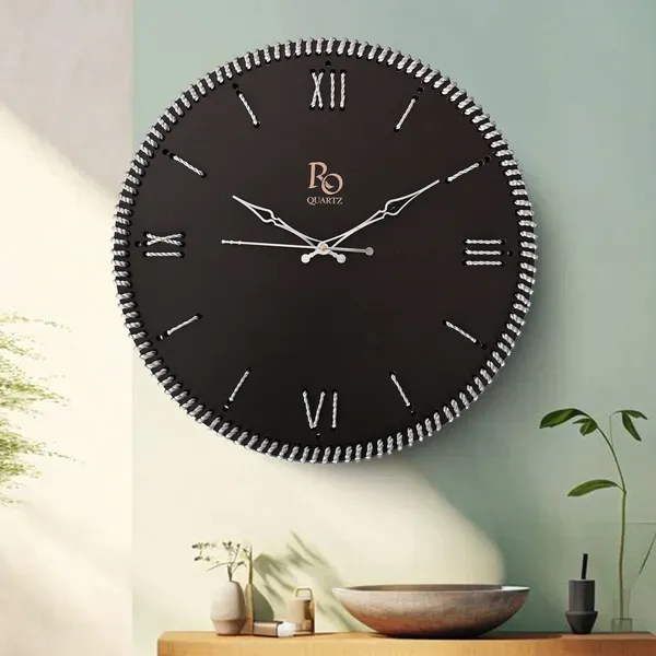 Black_Analog_Wood_Wall_Clock_For_Home_Decor_|_Circular_|_Accurate_Time_Keeping_With_Quartz_Mechanism