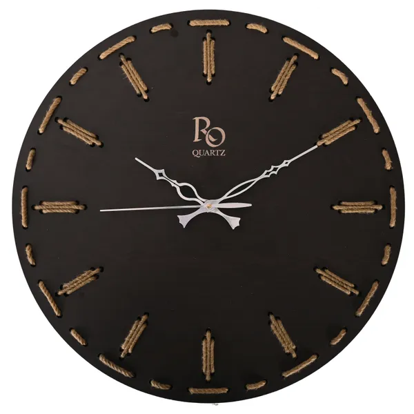 Black_Analog_Wood_Wall_Clock_For_Home_Decor_|_Circular_|_Accurate_Time_Keeping_With_Quartz_Mechanism