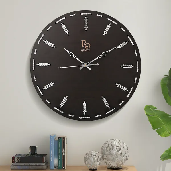 Black_Analog_Wood_Wall_Clock_For_Home_Decor_|_Circular_|_Accurate_Time_Keeping_With_Quartz_Mechanism