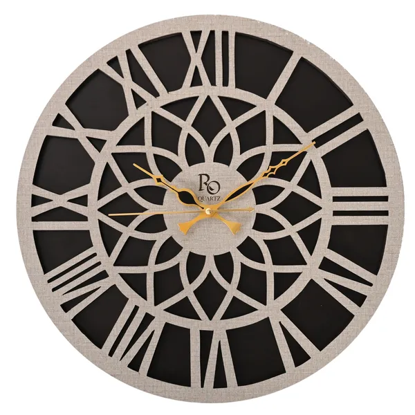 White_Analog_Wood_Wall_Clock_For_Home_Decor_|_Accurate_Time_Keeping_With_Quartz_Mechanism