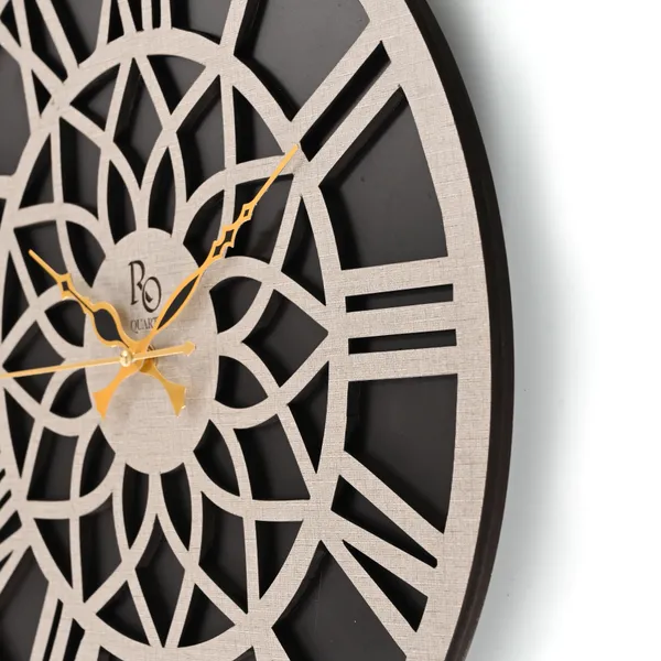 White_Analog_Wood_Wall_Clock_For_Home_Decor_|_Accurate_Time_Keeping_With_Quartz_Mechanism