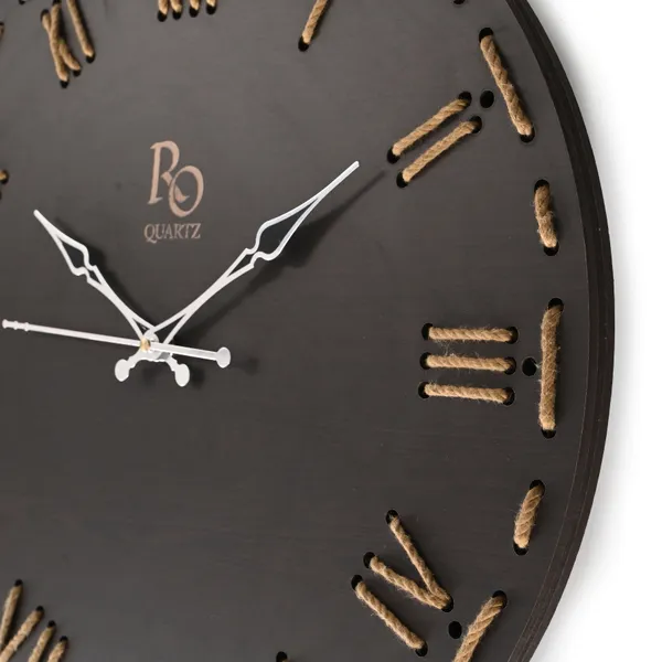 Black_Analog_Wood_Wall_Clock_For_Home_Decor_|_Circular_|_Accurate_Time_Keeping_With_Quartz_Mechanism
