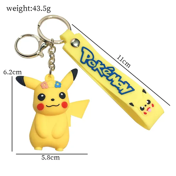 Cute_Cartoon_Keychain_for_Girls_Boys_Silicone_Kawaii_Anime_Character_Keyring_for_Bags,_Backpacks,_Purse_Handbag_or_Car_Keys_–_Funny_Keychain_Wristlet_for_Kids