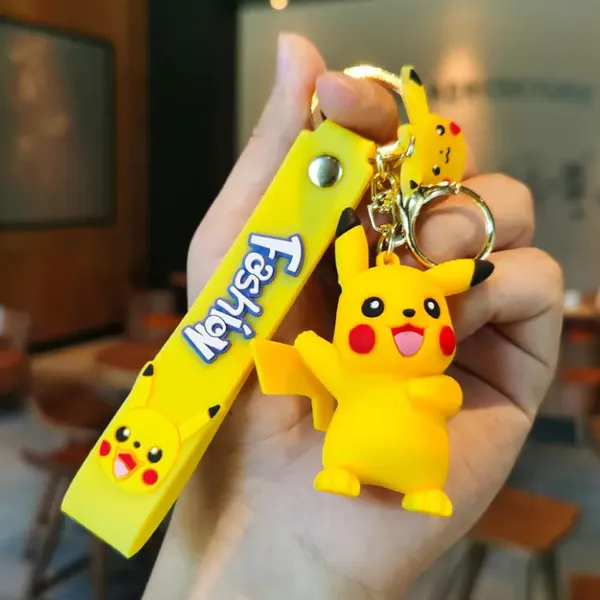 Cute_Cartoon_Keychain_for_Girls_Boys_Silicone_Kawaii_Anime_Character_Keyring_for_Bags,_Backpacks,_Purse_Handbag_or_Car_Keys_–_Funny_Keychain_Wristlet_for_Kids