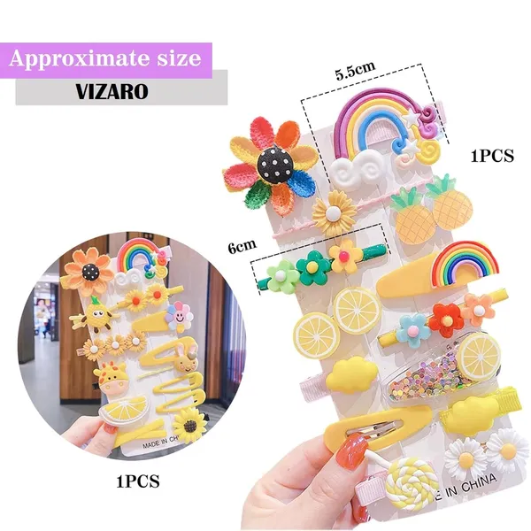Girls_Hair_Pins_with_Clear_Bag,_Baby_Hair_Clips_Cute_Cute_Fruit_Cartoon_Animal_Hair_Pin_for_Kids_Hair_Clip_for_Women_Girls_Hair_Accessories_-_Yellow