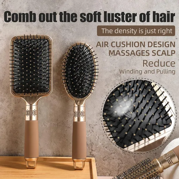 Hair_Brush_Comb_Set_For_Women_Men_3pcs_Includes_Anti-Static_Massage_Oval_Comb,_Vented_Detangling_Brush,_Round_Hair_Brush_For_Use_Wet_Dry_Curly_and_Straight_Hair