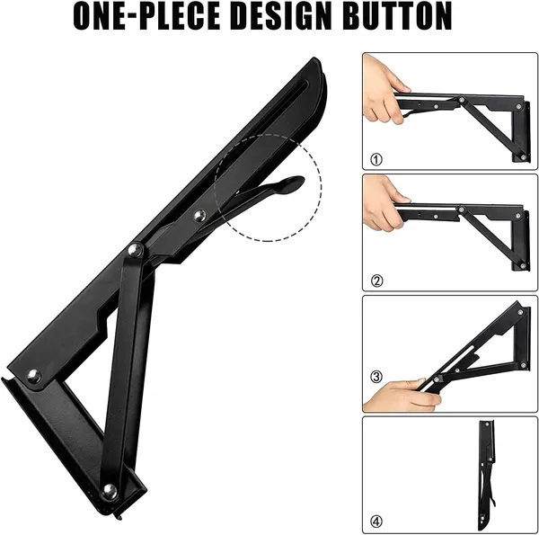 12inch_Folding_Shelf_Bracket_with_Screws_Heavy_Duty_Metal_Collapsible_Triangle_Shelf_Bracket,_DIY_Wall_Mounted_Folding_Table_Hinge_Space_Saving_Folding_Brackets_-_Black