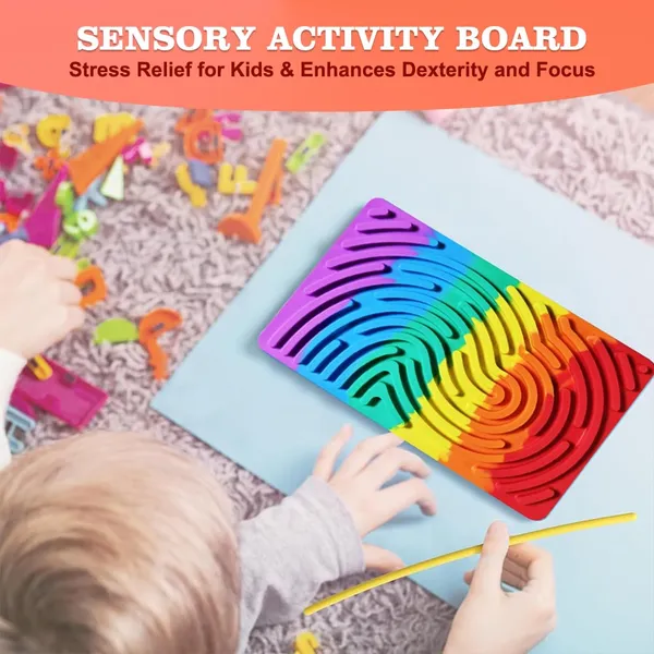 Double-Sided_Silicone_Fidget_Toy_for_Kids_&_Adults_Sensory_Fidget_Pads_Toys_Calming,_Stress_Relief,_Anxiety,_Sensory_Activity_Board_with_11_Strings_(Rainbow_Color_and_3+_&_Adults)