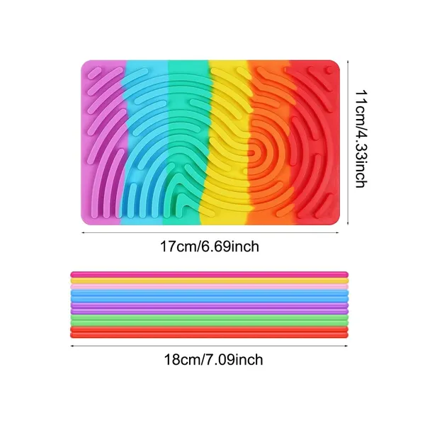 Double-Sided_Silicone_Fidget_Toy_for_Kids_&_Adults_Sensory_Fidget_Pads_Toys_Calming,_Stress_Relief,_Anxiety,_Sensory_Activity_Board_with_11_Strings_(Rainbow_Color_and_3+_&_Adults)