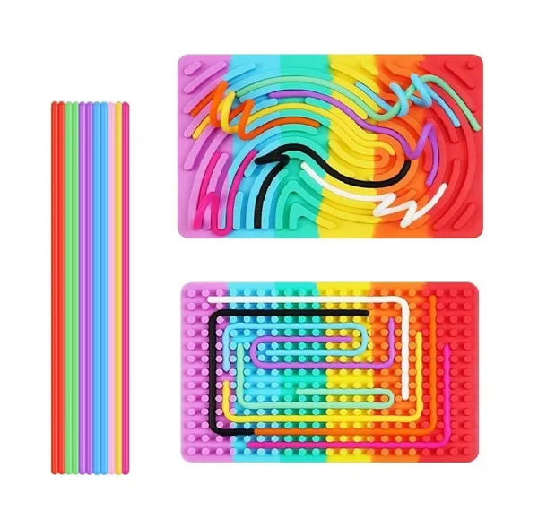 Double-Sided_Silicone_Fidget_Toy_for_Kids_&_Adults_Sensory_Fidget_Pads_Toys_Calming,_Stress_Relief,_Anxiety,_Sensory_Activity_Board_with_11_Strings_(Rainbow_Color_and_3+_&_Adults)