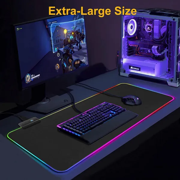 RGB_Gaming_Mouse_Pad_-_14_LED_Modes,_Gaming_Desk_Keyboard_Pad,_Mouse_Mat,_Non-Slip_Rubber_Base_-_80x30_cm_-_Black