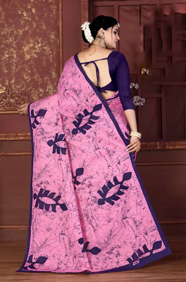 Pink__Bharat_Printed_Sambalpuri_Pure_Cotton_Saree_For_Women