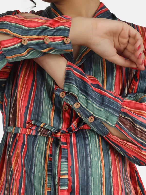 Maaze_-_Stripe_Print_Shawl_Collar_Maternity_Shirt