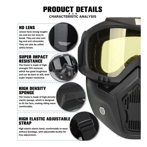 Black_Google_Mask_For_Bike_Rider,_Anti_Scratch_Uv_Protective_Face&Eyewear_Windproof_Dirt_Shield_With_Soft_Foam_Padded_Detachable_Mouth_Filter_For_Cycling_Bike_Off_Road_Racing_Ride_Unisex_-Transparent_Visor_|_Customizable