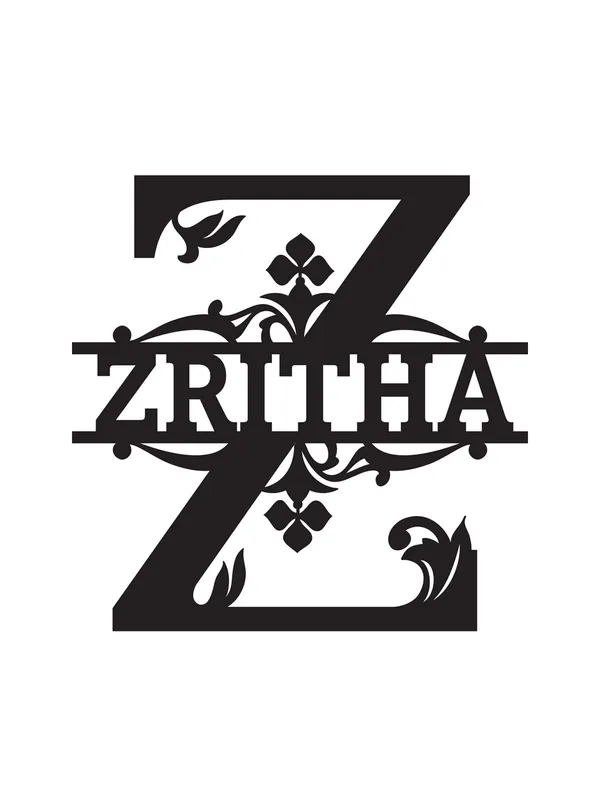 Black_Personalized_Monogram_Alphabet_Letter_Name_Plate_With_Name,_Wooden_Cutout_Name_Plate,_Designer_Name_Plate,_Name_Plate_For_Home_-_Z_Leter_|_Customizable