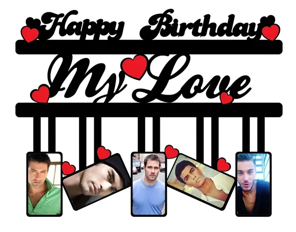 Black_Personalized_Photo_Wall_Frame_For_Birthday_Of_Wife,_Husband,_Love_|_Customizable