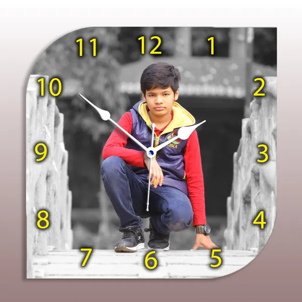 Photo_Printed_Personalized_Customized_Wooden_Analog_Wall_Clock_With_Photo_For_Anniversary_Wedding_Or_Birthday_And_Customised_Clock_Photo_Frame_For_Your_Love_(Leaf_Shape,_23X23_Cm)_|_Customizable