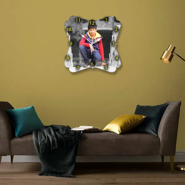 Photo_Printed_Personalized_Customized_Wooden_Analog_Wall_Clock_With_Photo_For_Anniversary_Wedding_Or_Birthday_And_Customised_Clock_Photo_Frame_For_Your_Love_(Floral_Shape,_30X30_Cm)_|_Customizable