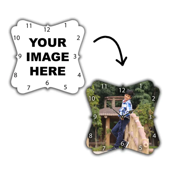 Photo_Printed_Personalized_Customized_Wooden_Analog_Wall_Clock_With_Photo_For_Anniversary_Wedding_Or_Birthday_And_Customised_Clock_Photo_Frame_For_Your_Love_(Floral_Shape,_30X30_Cm)_|_Customizable