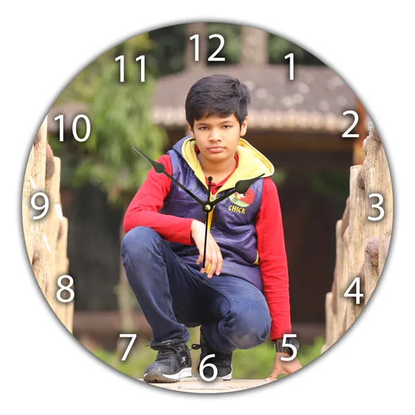 Photo_Printed_Personalized_Customized_Wooden_Analog_Wall_Clock_With_Photo_For_Anniversary_Wedding_Or_Birthday_And_Customised_Clock_Photo_Frame_For_Your_Love_(Round_Shape,_23X23_Cm)_|_Customizable