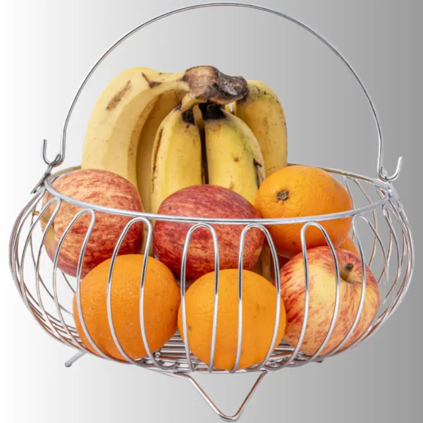 Silver_Premium_Stainless_Steel_Fruit_Vegetable_Basket