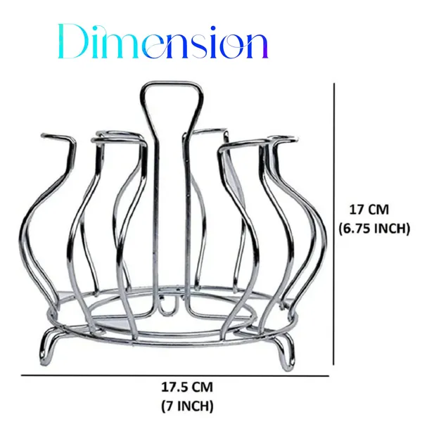 Premium_Steel_Matka_&_Glass_Holder_Combo_|_Pot_Stand_|_Glass_organizer|