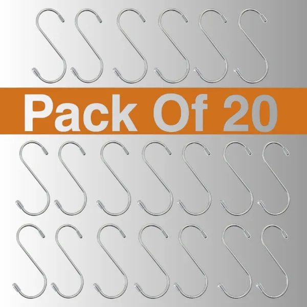 Silver_Premium_Stainless_Steel_Hook|Kitchen_Utensils_Hangers|_S_Hanging_Hooks