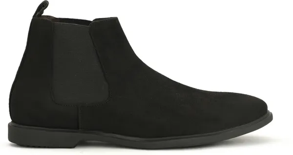 Black_Casual_Wear_Chelsea_Boat_Shoes_For_Men