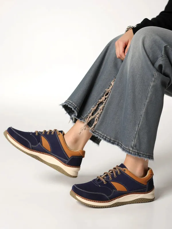 Blue_Geniune_Leather_Sneakers_For_Men