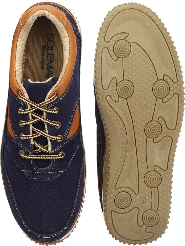 Blue_Geniune_Leather_Sneakers_For_Men