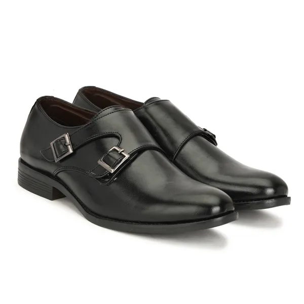 Black_Leather_Formal_Wear_Monk_Strap_For_Men
