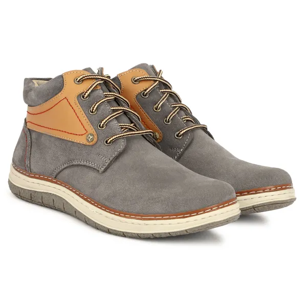 Grey_Geniune_Leather_Sneakers_For_Men