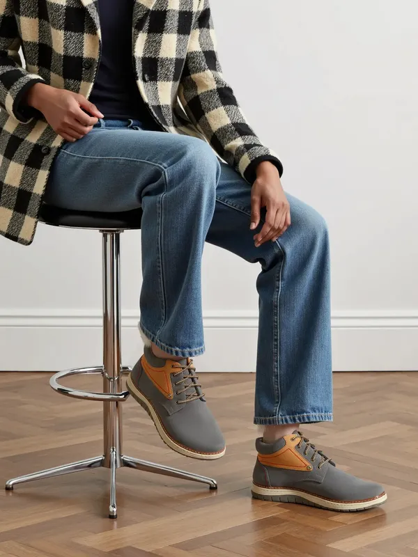 Grey_Geniune_Leather_Sneakers_For_Men