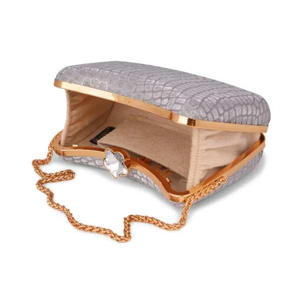 Osty_Eve_–_Designer_Box_Clutch_with_Croc_Texture_&_Crystal_Lock_|_Evening_Party_Clutch_with_Gold_Chain