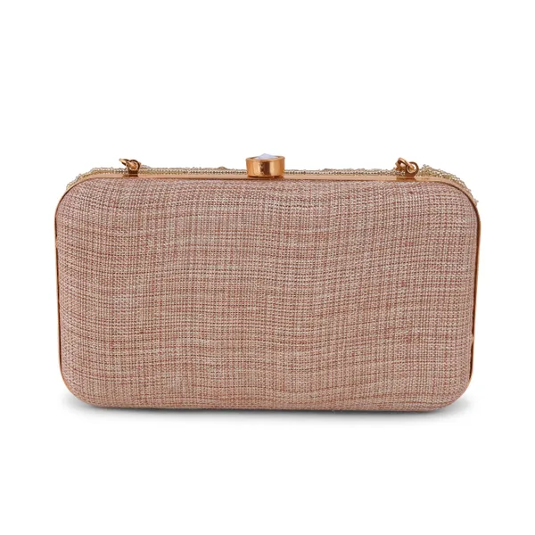 OSTY_IVIRAA_Premium_Multicolor_Hand_Zari_Embroidered_Clutch_|_Crystal_Clasp_|_Gold_Handle_&_Sling_Chain_|_Bridal_Party_Purse