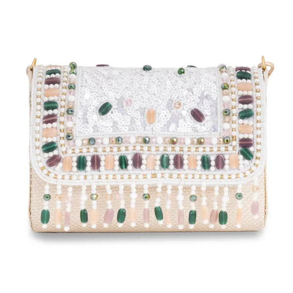 OSTY_KAHRAA_Designer_Zari_Embellished_Festive_Handbag_with_Dual_Strap_–_Handcrafted_Bridal_Sling_Bag_with_Beaded_Fringes