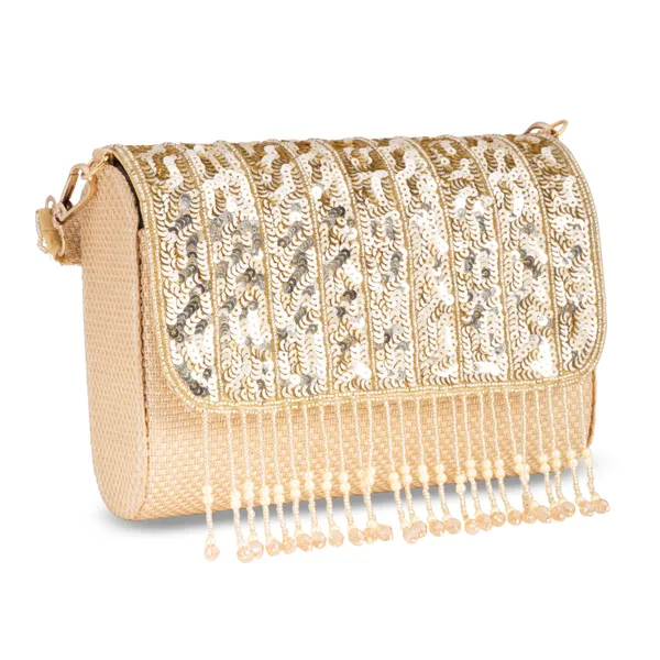 OSTY_MERZA_Handcrafted_Sequin_&_Zari_Bridal_Clutch_Bag_with_Handle_&_Chain_–_Luxury_Festive_Sling_for_Women_