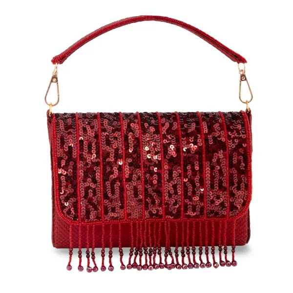 OSTY_MERZA_Handcrafted_Sequin_&_Zari_Bridal_Clutch_Bag_with_Handle_&_Chain_–_Luxury_Festive_Sling_for_Women_