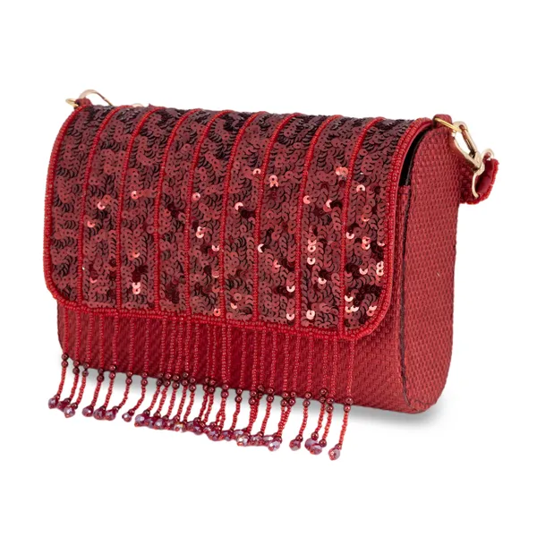 OSTY_MERZA_Handcrafted_Sequin_&_Zari_Bridal_Clutch_Bag_with_Handle_&_Chain_–_Luxury_Festive_Sling_for_Women_