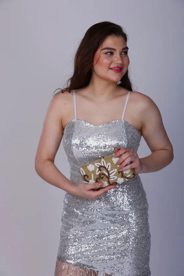 OSTY_RANAAYA_Floral_Hand_Zari_Embellished_Bridal_Clutch_with_Gold_Handle_&_Chain_–_Wedding_Party_Sling_Bag