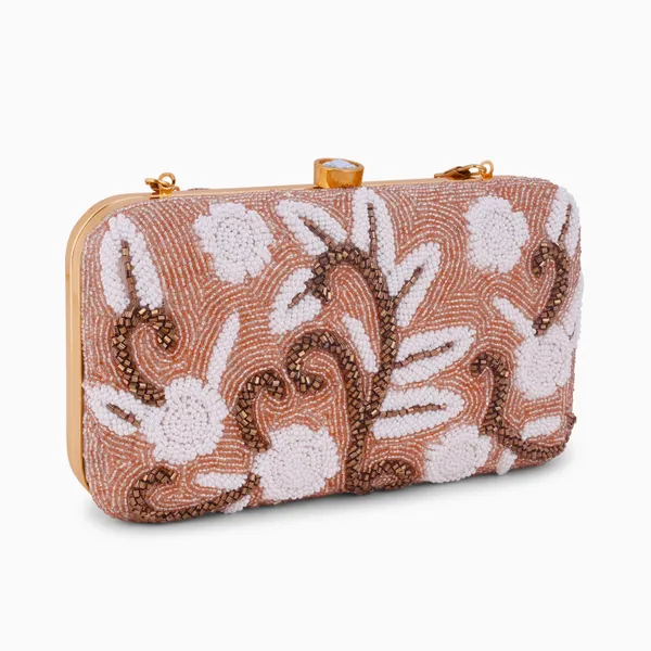 OSTY_RANAAYA_Floral_Hand_Zari_Embellished_Bridal_Clutch_with_Gold_Handle_&_Chain_–_Wedding_Party_Sling_Bag