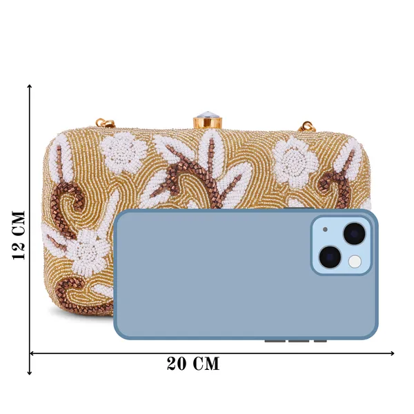 OSTY_RANAAYA_Floral_Hand_Zari_Embellished_Bridal_Clutch_with_Gold_Handle_&_Chain_–_Wedding_Party_Sling_Bag