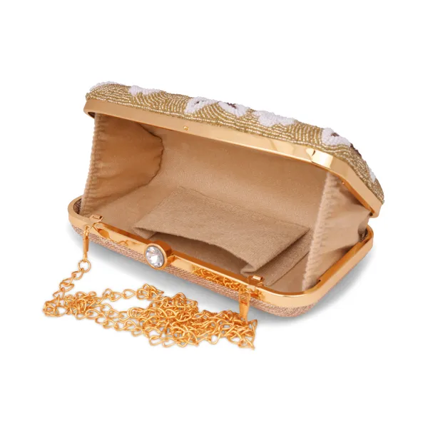 OSTY_RANAAYA_Floral_Hand_Zari_Embellished_Bridal_Clutch_with_Gold_Handle_&_Chain_–_Wedding_Party_Sling_Bag