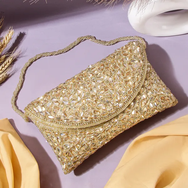 OSTY_ROSHNI_–_Premium_Hand_Zari_Embroidered_Bridal_Clutch_with_Dual_Handle_Options