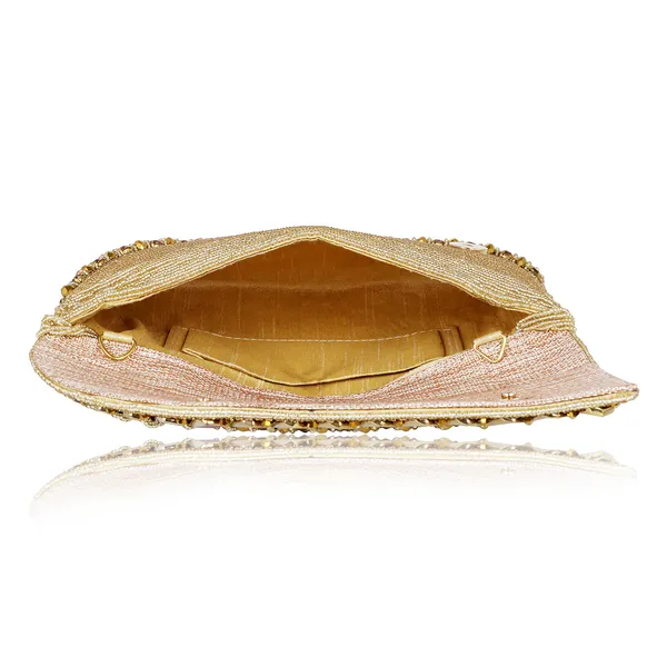 OSTY_SHAHANA_–_Luxe_Handcrafted_Multicolor_Bridal_Clutch_with_Pearl_Handle_&_Gold_Chain