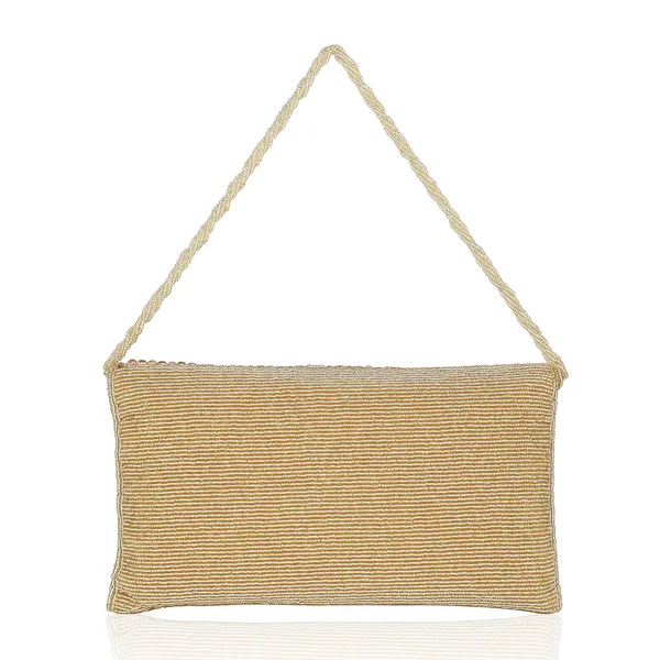 OSTY_SITARA_–_Premium_Hand-Zari_Embellished_Bridal_Clutch_with_Beaded_Handle_&_Gold_Chain