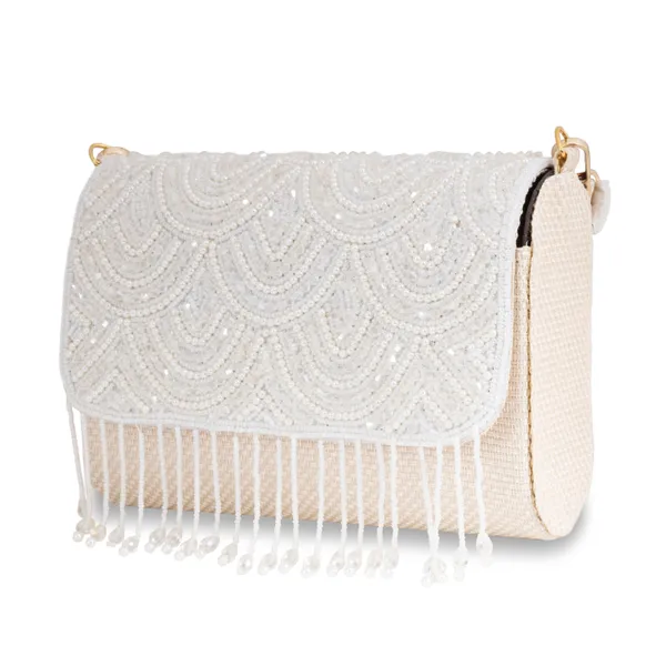 OSTY_VELMI_Bridal_Clutch_with_Pearl_Arch_Embroidery,_Beaded_Tassels_&_Dual_Handle_Option_|_Jute_Back_Finish